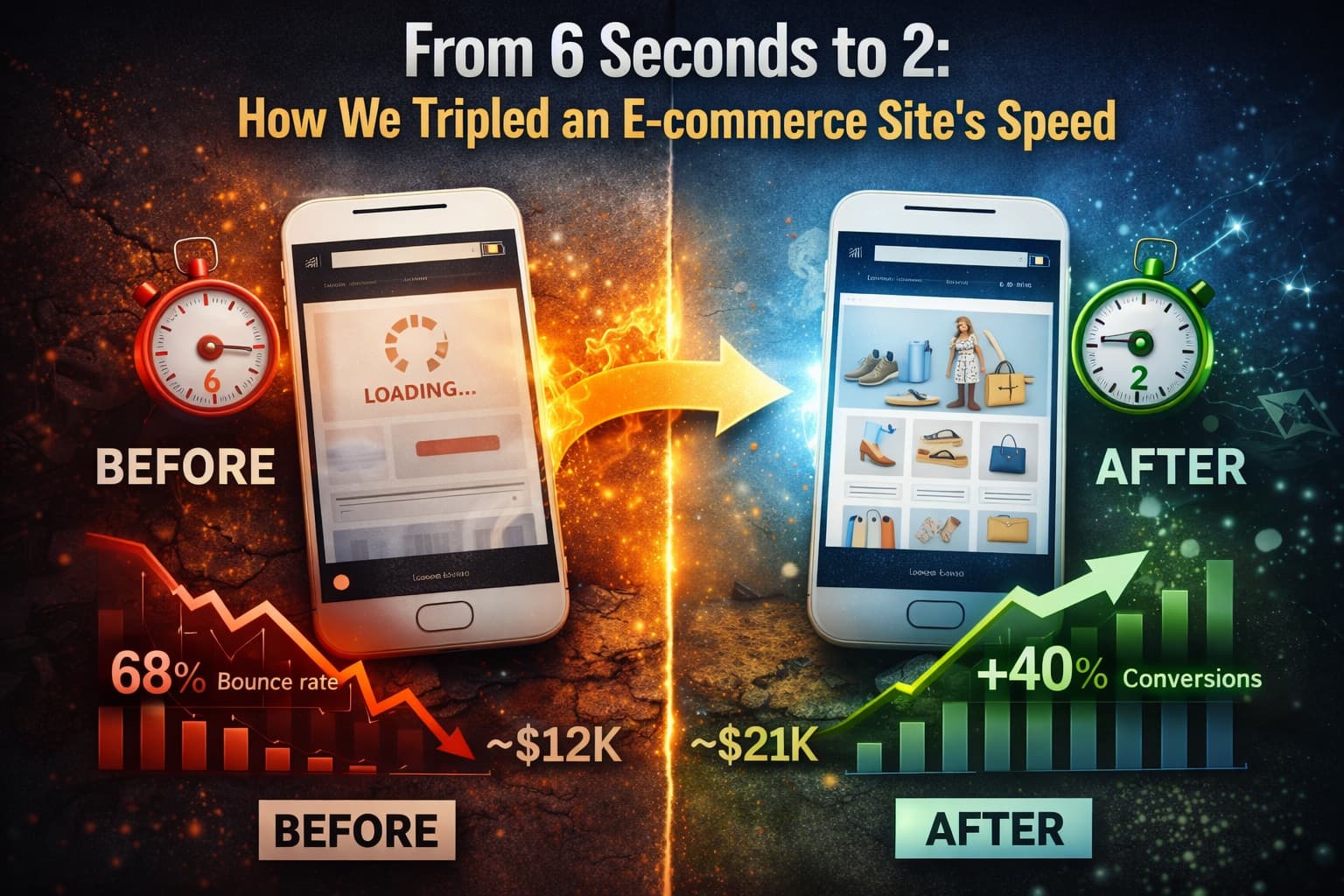 From 6 Seconds to 2: How We Tripled an E-commerce Site’s Speed