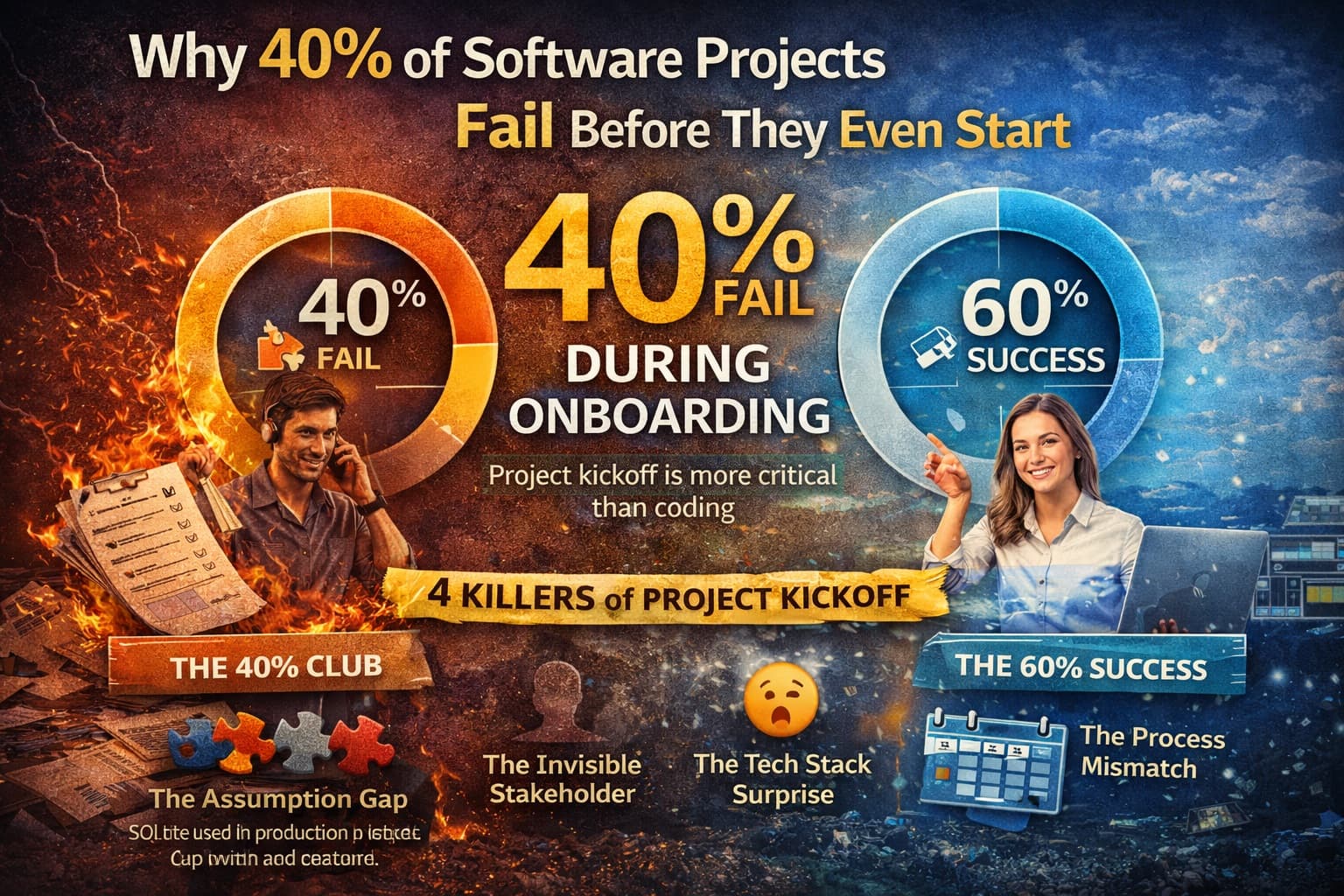 Why 40% of Software Projects Fail Before They Even Start